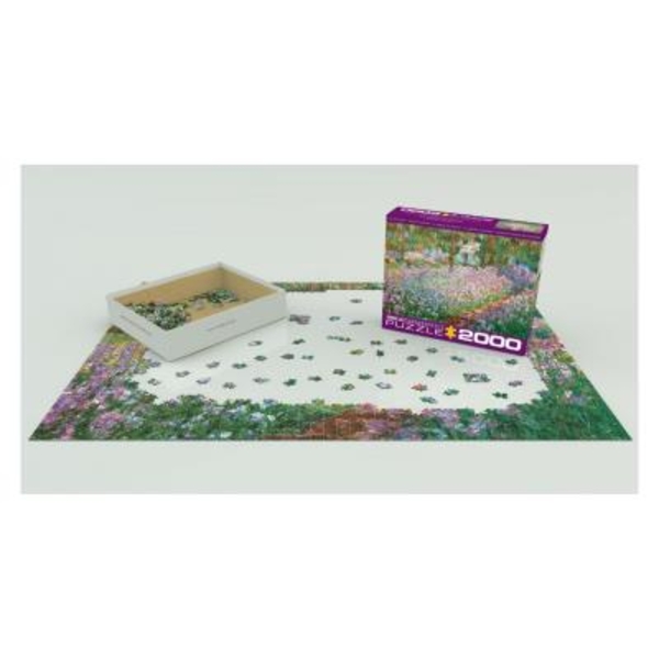 Пазл EuroGraphics Сад Моне, Клод Моне, 2000 елементів (8220-4908) - Pampik - 3