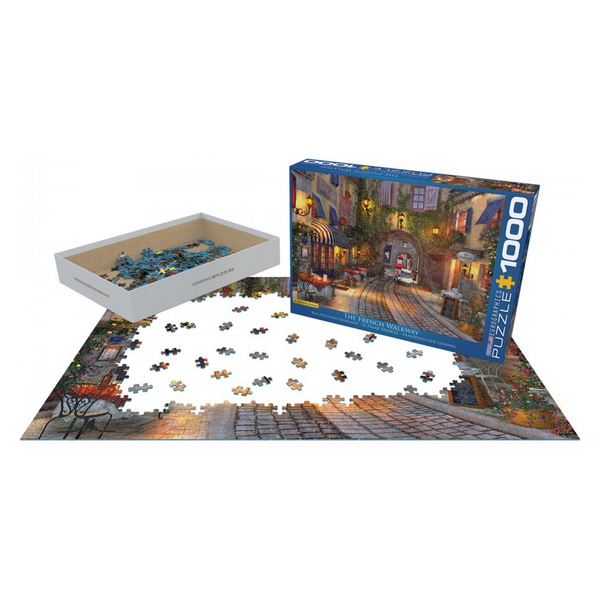Пазл EuroGraphics Французька вуличка, Домінік Девісон, 1000 елементів (6000-0961) - Pampik - 3
