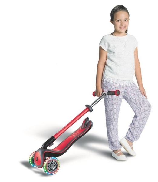 Самокат Globber Elite Deluxe, червоний (444-402) - Pampik - 6
