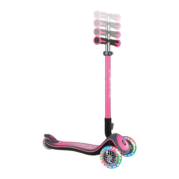 Самокат Globber Elite Deluxe, розовый (444-410) - Pampik - 3