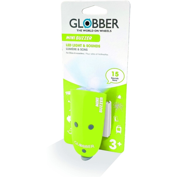 Сигнал звуковой и световой Globber Mini Buzzer, зеленый (530-106) - Pampik - 2