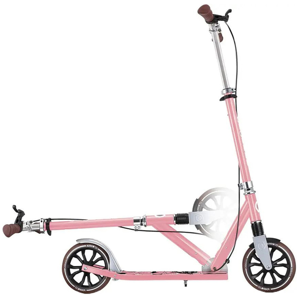 Самокат Globber NL205 Deluxe, з ручним гальмом, пастельно-рожевий (685-210) - Pampik - 6