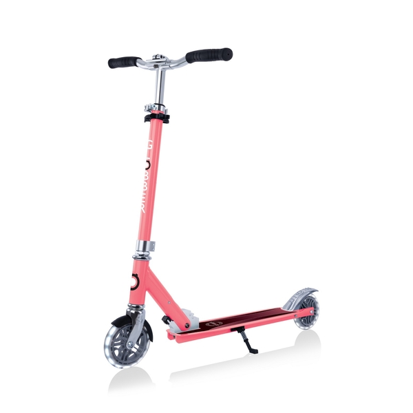 Самокат Globber Flow Element Lights, рожевий (721-177) - Pampik - 3