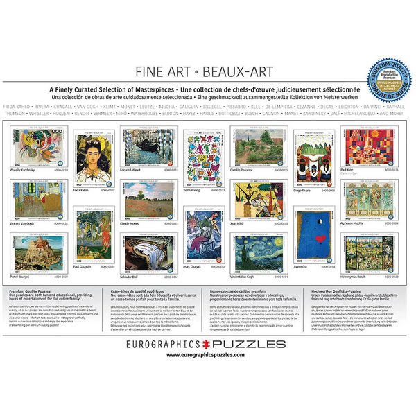 Пазл EuroGraphics Звездная ночь над Роной. Винсент ван Гог, 1000 элементов (6000-5708) - Pampik - 4