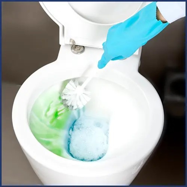 Чистящий гель для унитаза Bref Колор Актив + Яркий блеск Океан, 700 мл - Pampik - 3