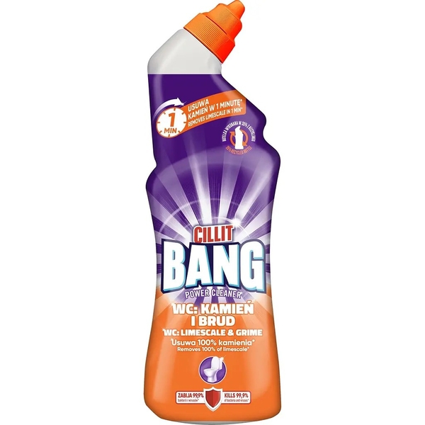 Чистящее средство для унитаза Cillit Bang Сила цитруса, 750 мл - Pampik