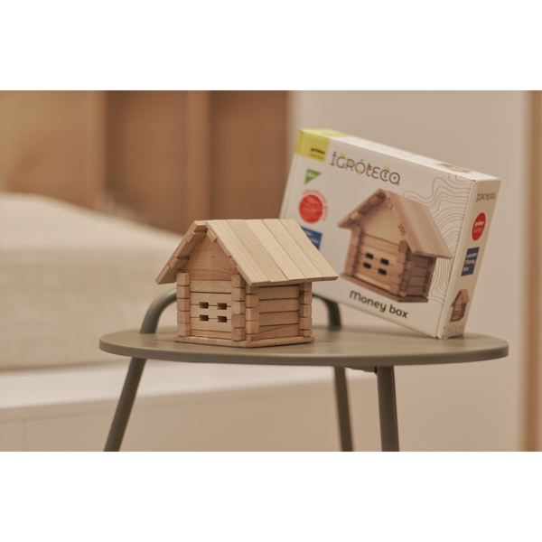 Дерев'яний конструктор Igroteco Скарбничка, 37 деталей (900293) - Pampik - 10