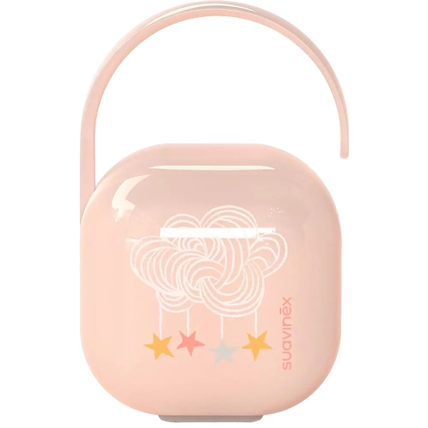 Футляр для пустушки Suavinex Dreams, рожевий (308204) - Pampik