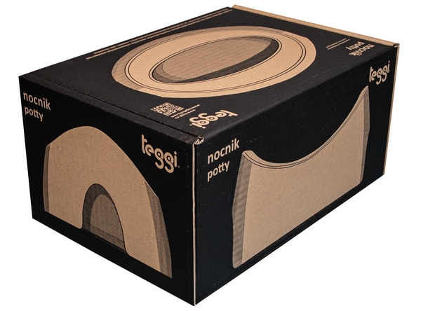 Горщик Tega Baby Teggi, рожевий з сірим (TI-001-123/106) - Pampik - 5