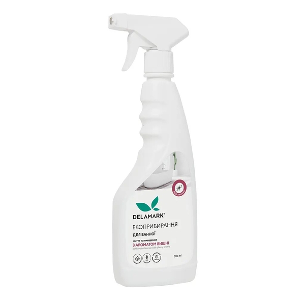 Універсальний засіб для миття ванної кімнати De La Mark з ароматом вишні, 500 мл - Pampik