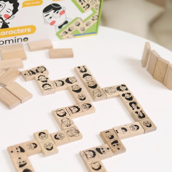 Доміно Igroteco Персонажі, 45 ел. (900620) - Pampik - 3