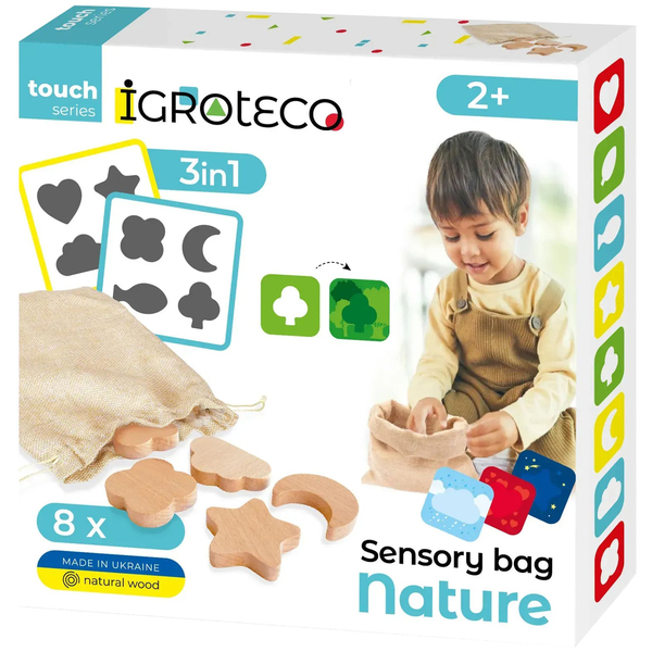 Сенсорний мішечок Igroteco Природа (900590) - Pampik