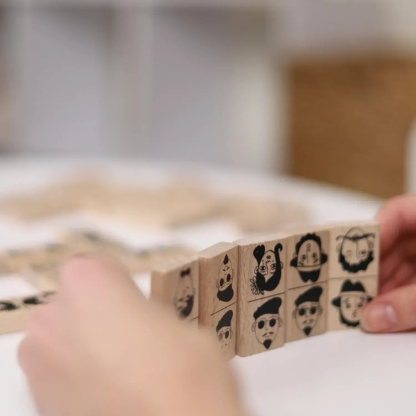 Доміно Igroteco Персонажі, 45 ел. (900620) - Pampik - 4