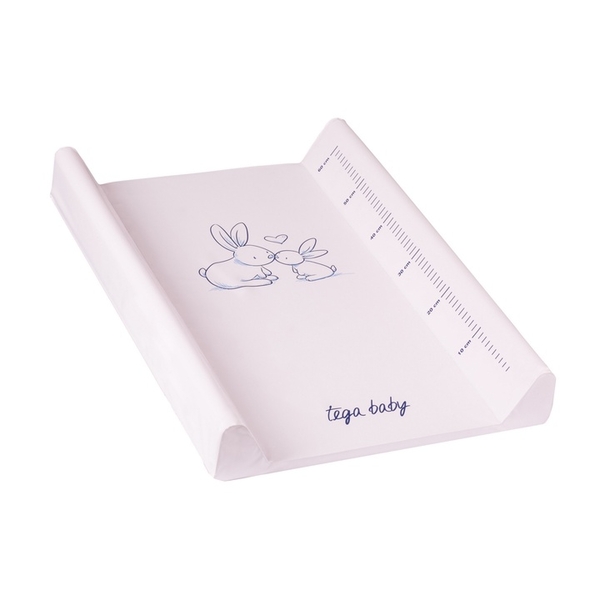 Пеленатор Tega Baby Little Bunny, 70х50 см, рожевий (KR-009-104) - Pampik