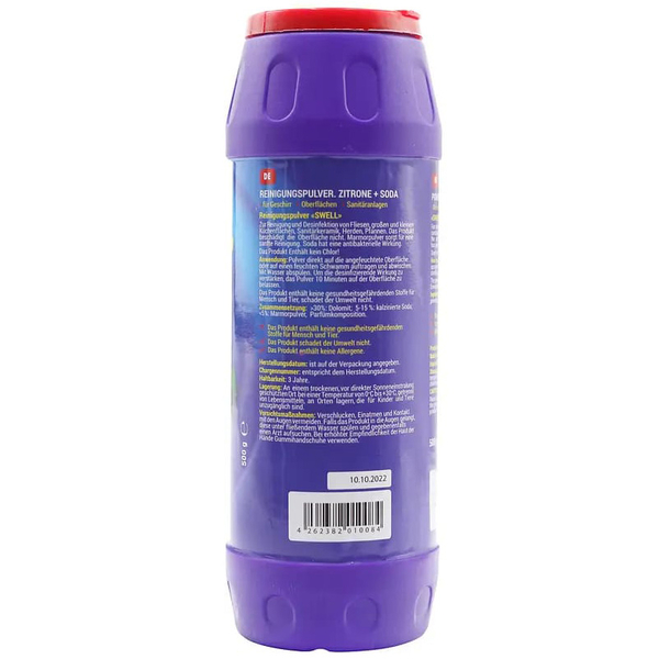 Порошок для чищення Swell Lemon+Soda, 500 г - Pampik - 2