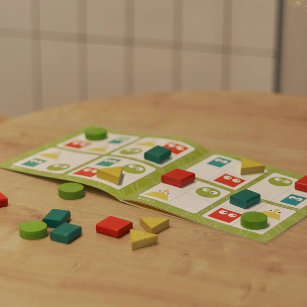 Логічна гра для дітей Igroteco Судоку Геометричні фігури, 16 ел. (900514) - Pampik - 3