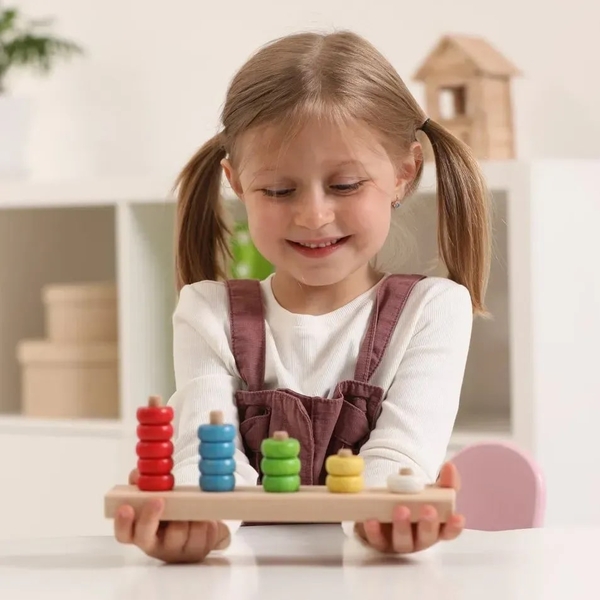 Розвиваюча гра Igroteco Пірамідка-рахівничка (900439) - Pampik - 4