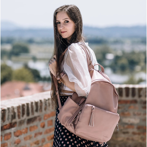 Рюкзак для смены подгузников FreeON Glamour Pink (46545) - Pampik - 6