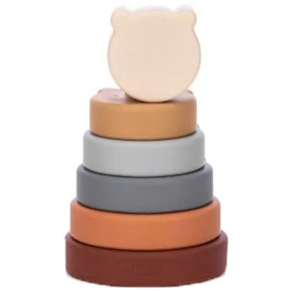 Силіконовий сортер FreeON Вежа Ведмідь (46170) - Pampik