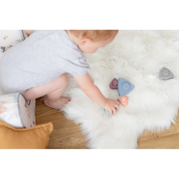 Силіконовий сортер FreeON Вежа Трикутники (46163) - Pampik - 5