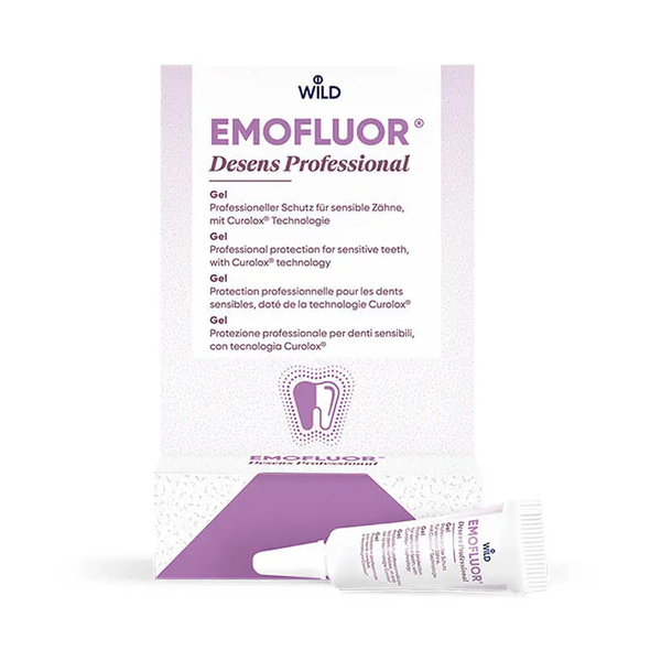 Зубний гель Dr. Wild Emofluor Desens Professional, для чутливих зубів, 3 мл - Pampik