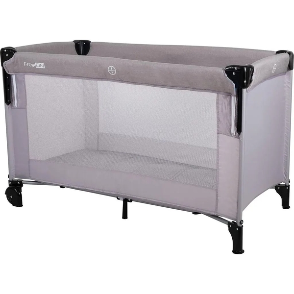 Ліжко-манеж FreeON Bedside travel cot Grey, сірий (39968) - Pampik - 2