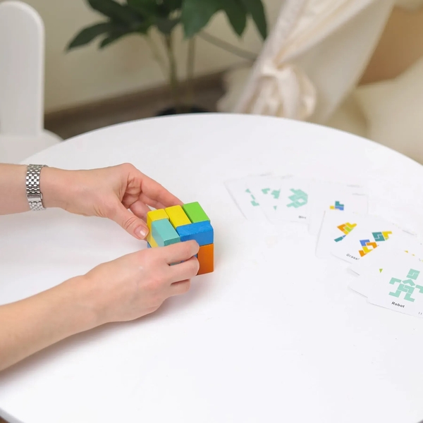 Конструктор-балансир-головоломка Igroteco Склади куб (900170) - Pampik - 5