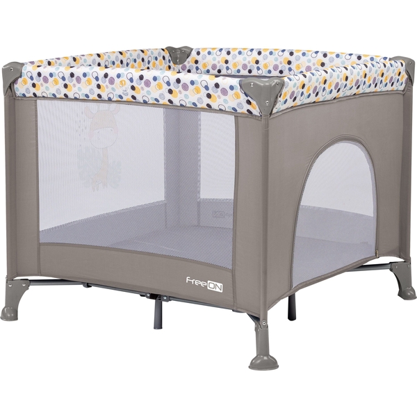 Манеж для ребенка FreeON Square Жираф (80883) - Pampik - 2