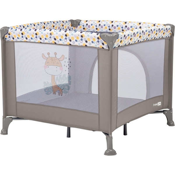 Манеж для ребенка FreeON Square Жираф (80883) - Pampik