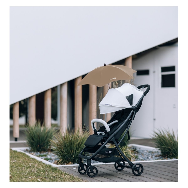 Зонтик для коляски FreeOn, коричневый (81804) - Pampik - 3