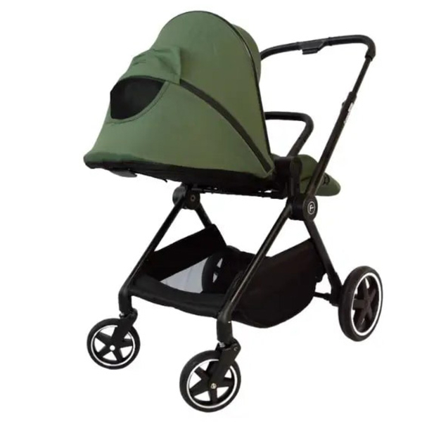 Універсальна коляска 3в1 FreeON Zack, оливковий (81972) - Pampik - 7
