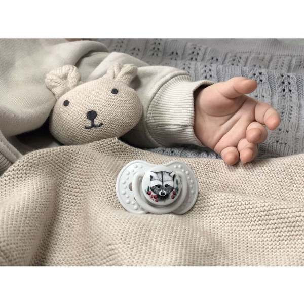 Пустушка силіконова Lovi Wild Soul Boy, динамічна, 0-3 міс, 2 шт. (22/882boy) - Pampik - 5