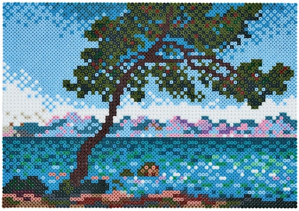 Термомозаика Hama Midi Большой набор: Искусство. Клод Моне (HM-3606) - Pampik - 4