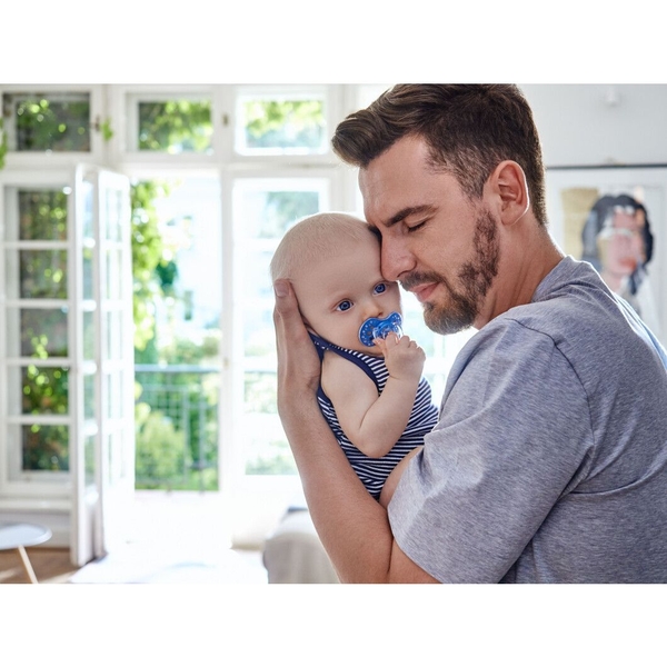 Пустушка силіконова Lovi Folky, симетрична, 3-6 міс., 2 шт. (22/842boy) - Pampik - 7