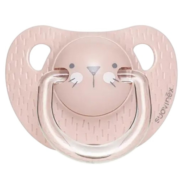 Пустушка анатомічна Suavinex Hygge Затишні історії, 18+ міс., рожевий (306579) - Pampik