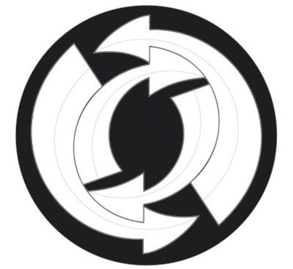 Наклейка на колеса Nikidom Arrows для рюкзаків Roller, Roller XL, 2 шт. (NKD-9212) - Pampik