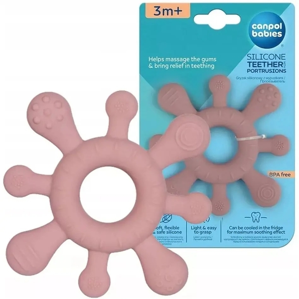 Іграшка-прорізувач Canpol babies Starfish (80/307) - Pampik - 3