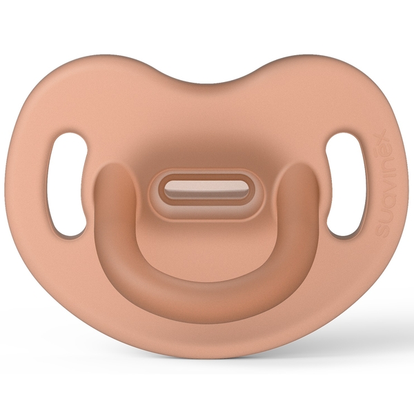 Пустышка силиконовая Suavinex, анатомическая, 0-6 мес., оранжевый (307248) - Pampik