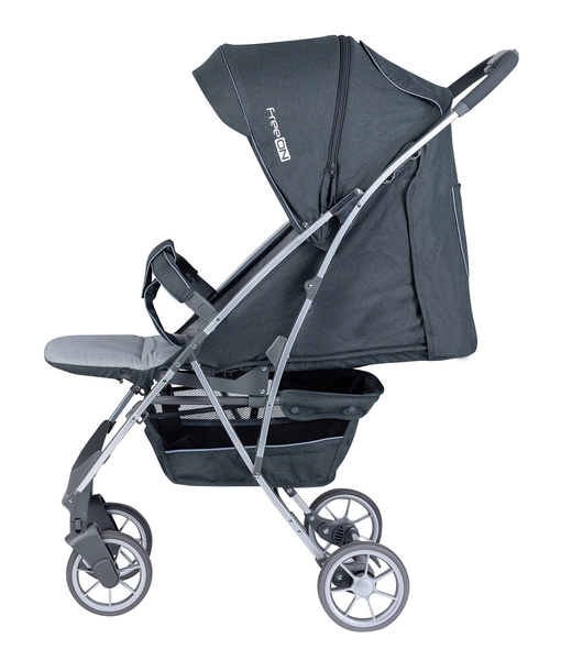 Уцінка. Прогулянкова коляска FreeON Lux Grey (44534) - Pampik - 3