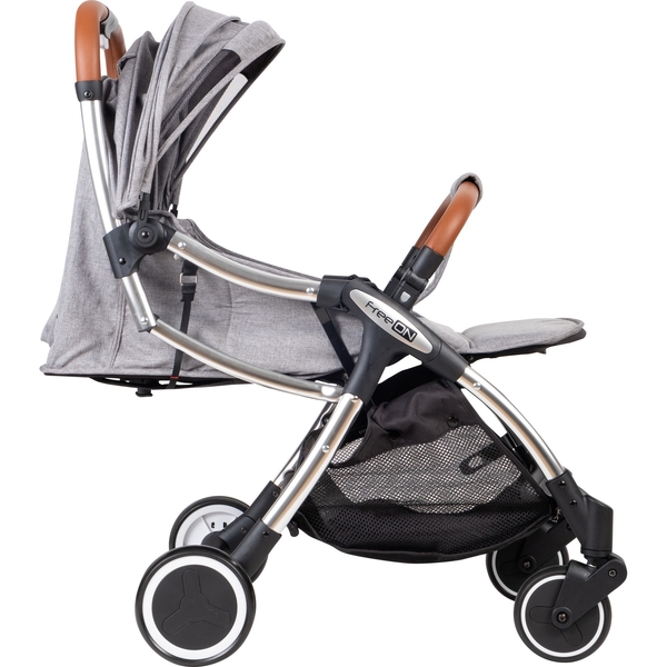 Уценка. Прогулочная коляска FreeON Nano Grey (39197) - Pampik - 4