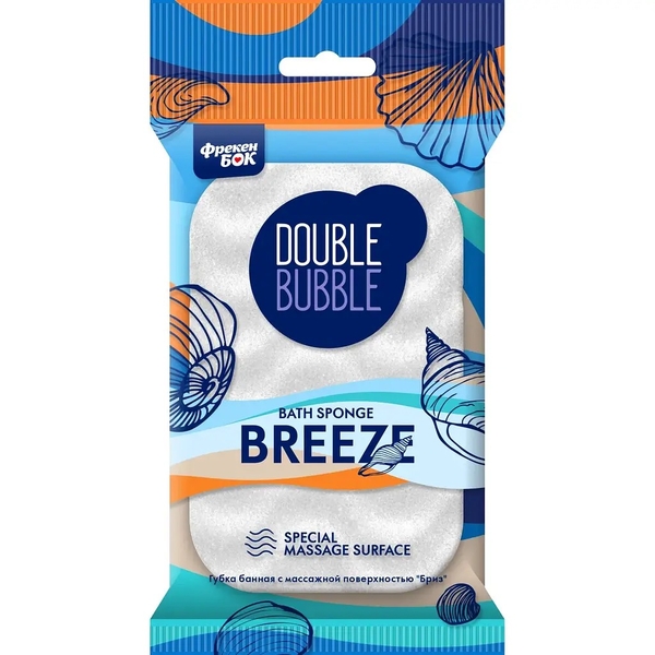 Губка банна Фрекен Бок Бриз, з масажною поверхнею - Pampik