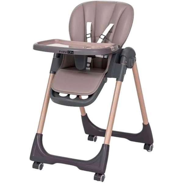 Стільчик для годування FreeON Kai, кавовий (82696) - Pampik