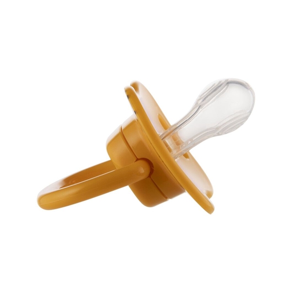 Силиконовая симметричная пустышка Canpol babies BabiesBoo, 18+ мес., 2 шт., оранжевый (34/929_ora) - Pampik - 4