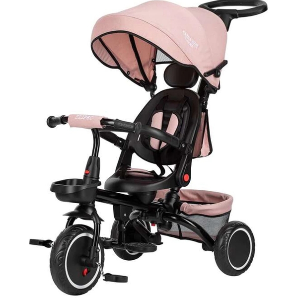 Триколісний дитячий велосипед FreeON Free2Move Elipso black pink (JY-T08B) - Pampik