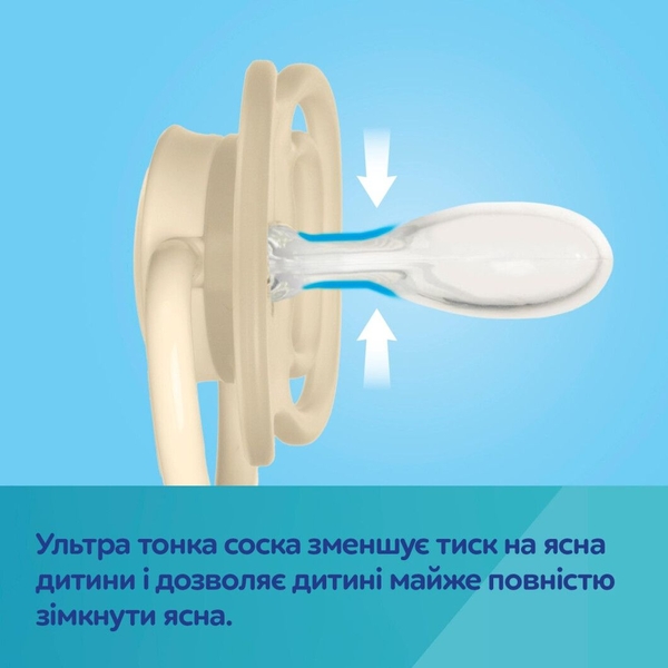 Силиконовая симметричная пустышка Canpol babies Dental Air, 0-6 мес., 2 шт., голубой (23/225_blu) - Pampik - 5