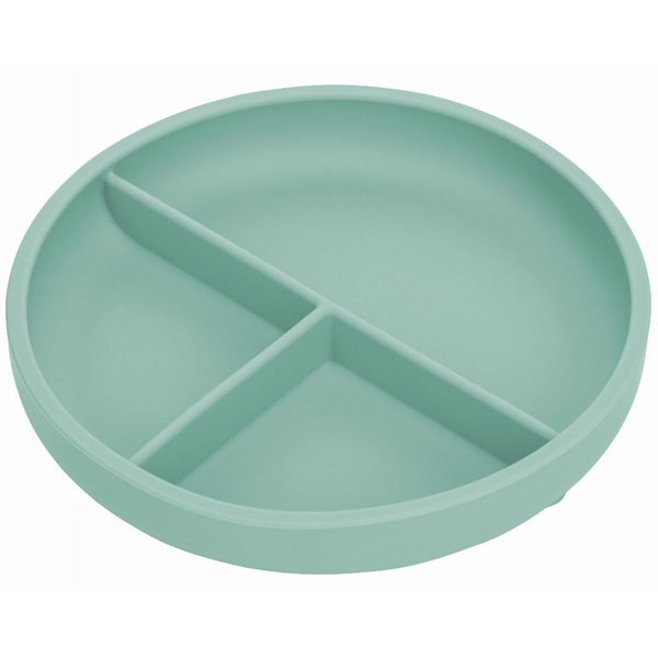 Силиконовая тарелка FreeON, зелений (49515) - Pampik
