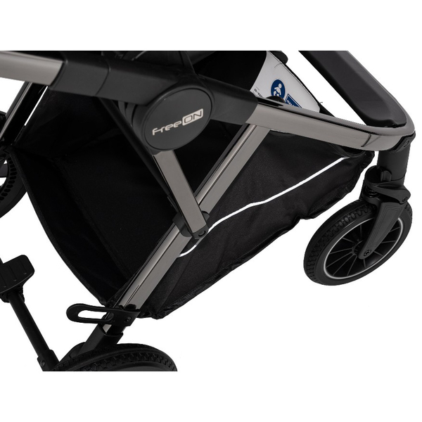 Универсальная коляска 3 в 1 FreeON Allegro, черный (82962) - Pampik - 20