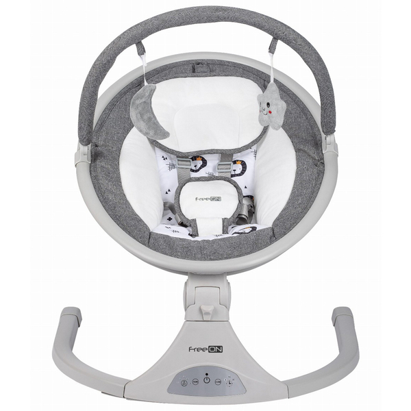 Гойдалка дитяча FreeON Elite Swing grey (84898) - Pampik - 3