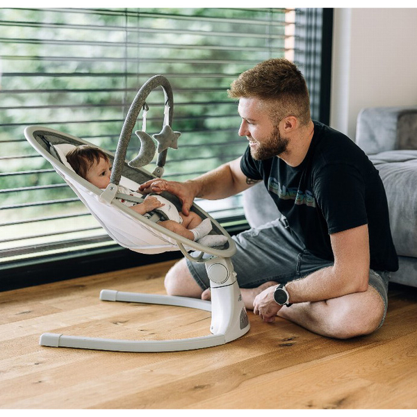 Гойдалка дитяча FreeON Elite Swing grey (84898) - Pampik - 13