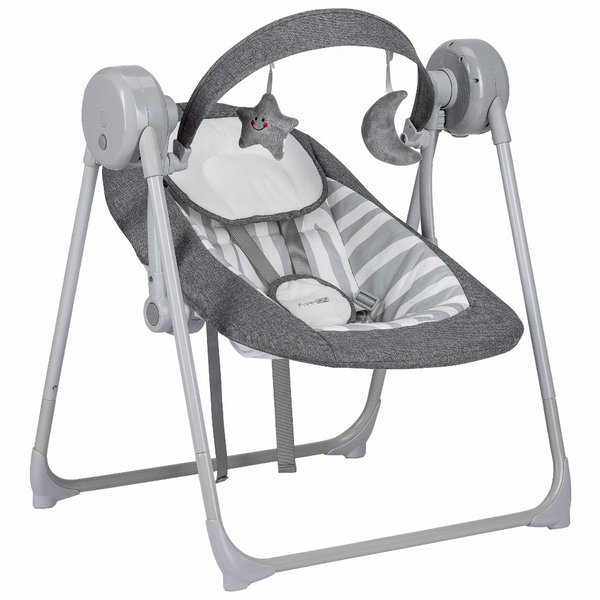 Гойдалка дитяча FreeON Snuggy Swing lines (84911) - Pampik - 2